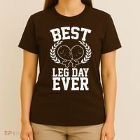 Thanksgiving Best Leg Day Ever T-Shirt thumb 4