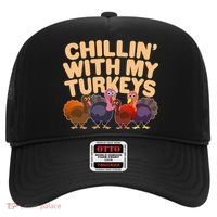 Thanksgiving Chillin' With My Turkeys Hat thumb 0