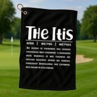 Thanksgiving Christmas The Itis Golf Towel thumb 1