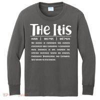 Thanksgiving Christmas The Itis Kids Long Sleeve Shirt thumb 0