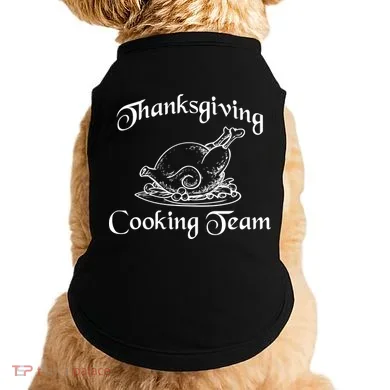 Thanksgiving Cooking Team Doggie Tank