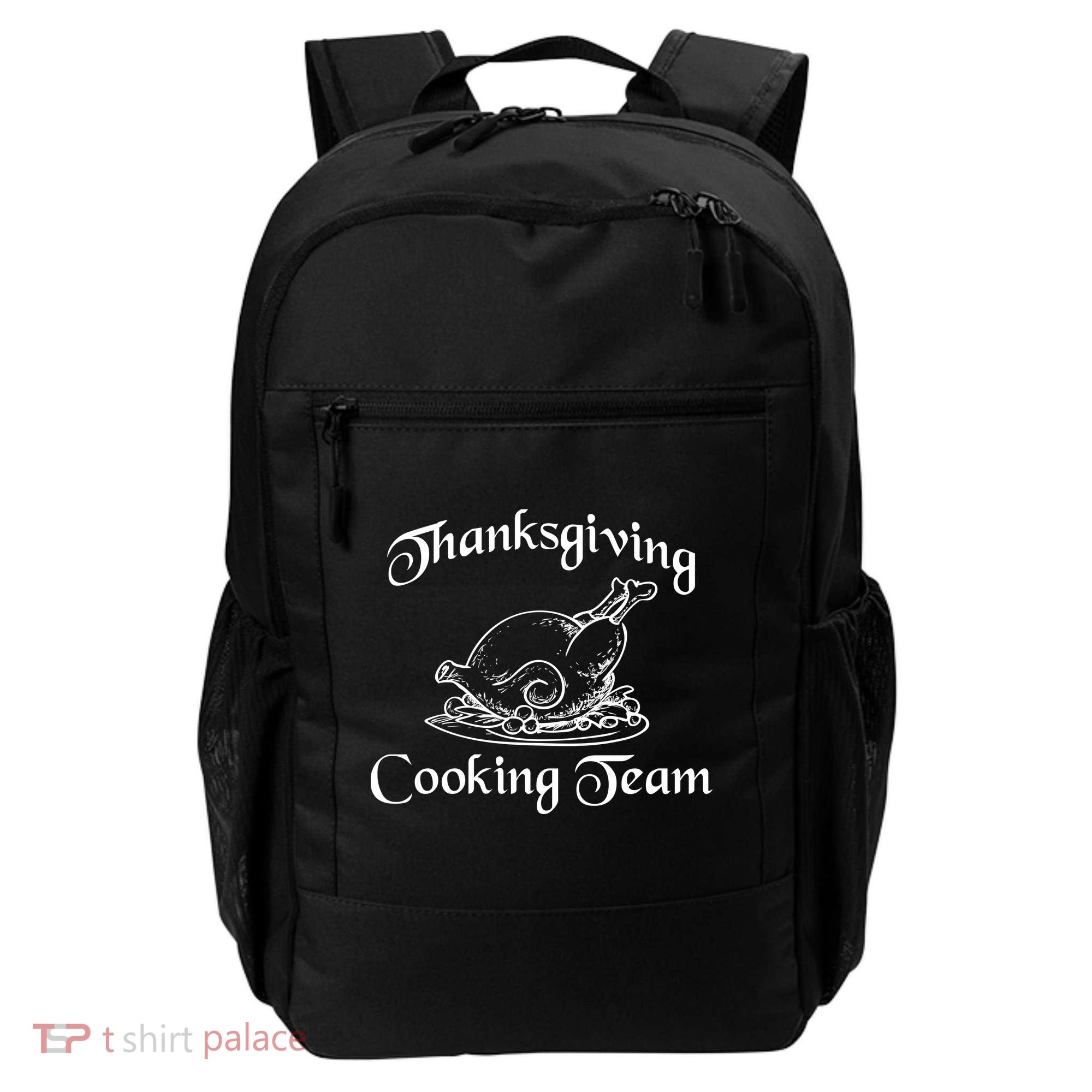 Thanksgiving Cooking Team Backpack