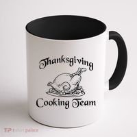 Thanksgiving Cooking Team Coffee Mug thumb 1