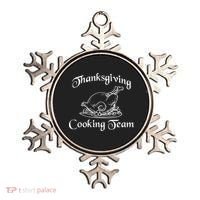 Thanksgiving Cooking Team Ornament thumb 0