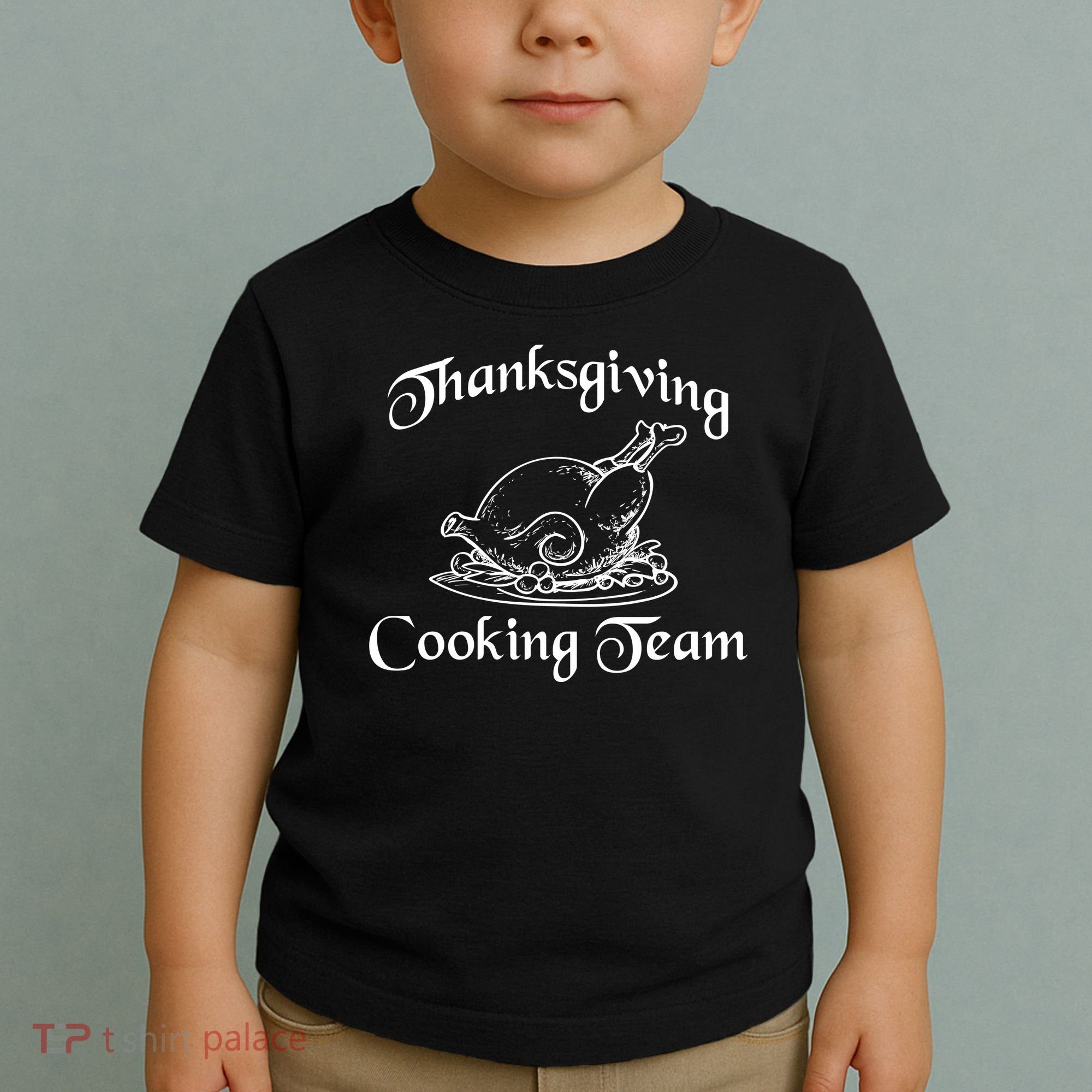 Thanksgiving Cooking Team Toddler T-Shirt