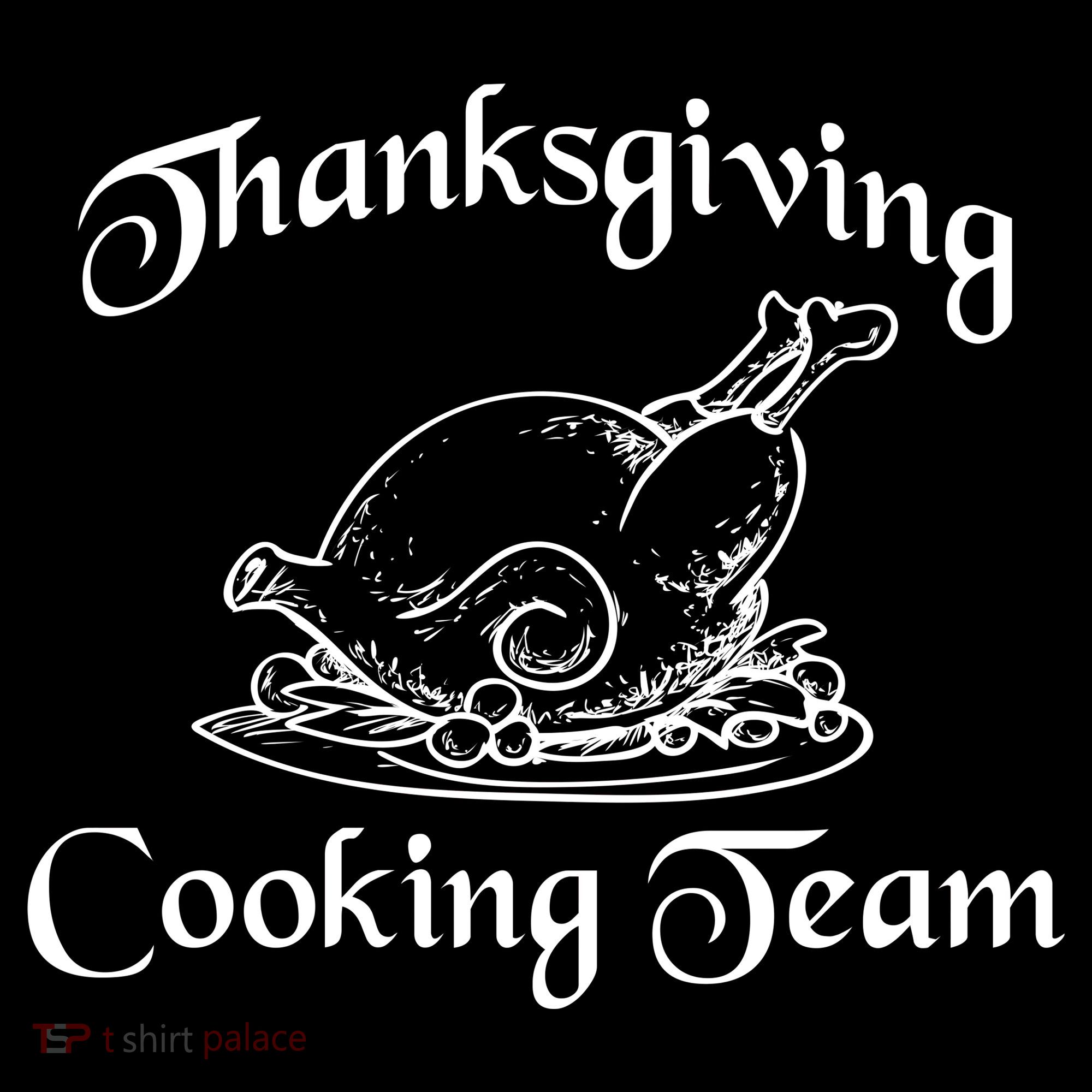 Thanksgiving Cooking Team Kids Sweatshirt