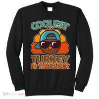 Thanksgiving Coolest Turkey In The Flock Sweatshirt thumb 0