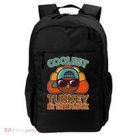Thanksgiving Coolest Turkey In The Flock Backpack thumb 0