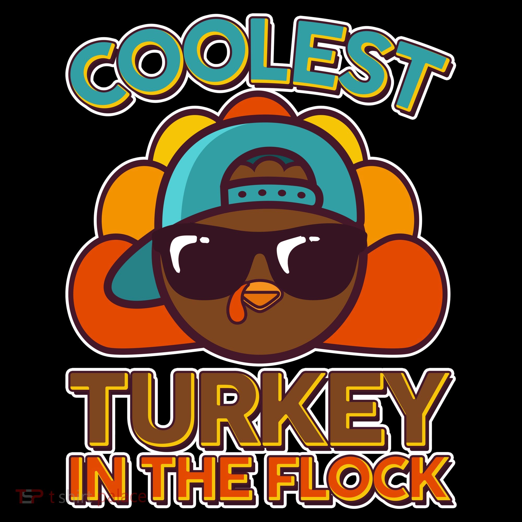 Thanksgiving Coolest Turkey In The Flock Coffee Mug