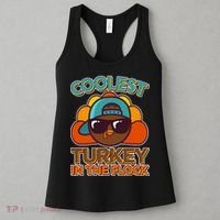 Thanksgiving Coolest Turkey In The Flock Women's Tank Top thumb 3