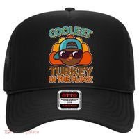 Thanksgiving Coolest Turkey In The Flock Hat thumb 0