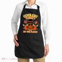 Thanksgiving Cute Coolest Turkey In The Flock Apron thumb 2