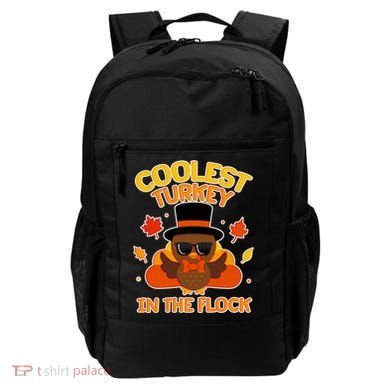 Thanksgiving Cute Coolest Turkey In The Flock Backpack