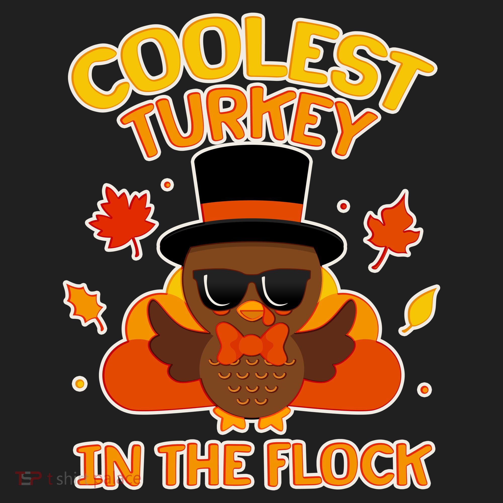 Thanksgiving Cute Coolest Turkey In The Flock Hat