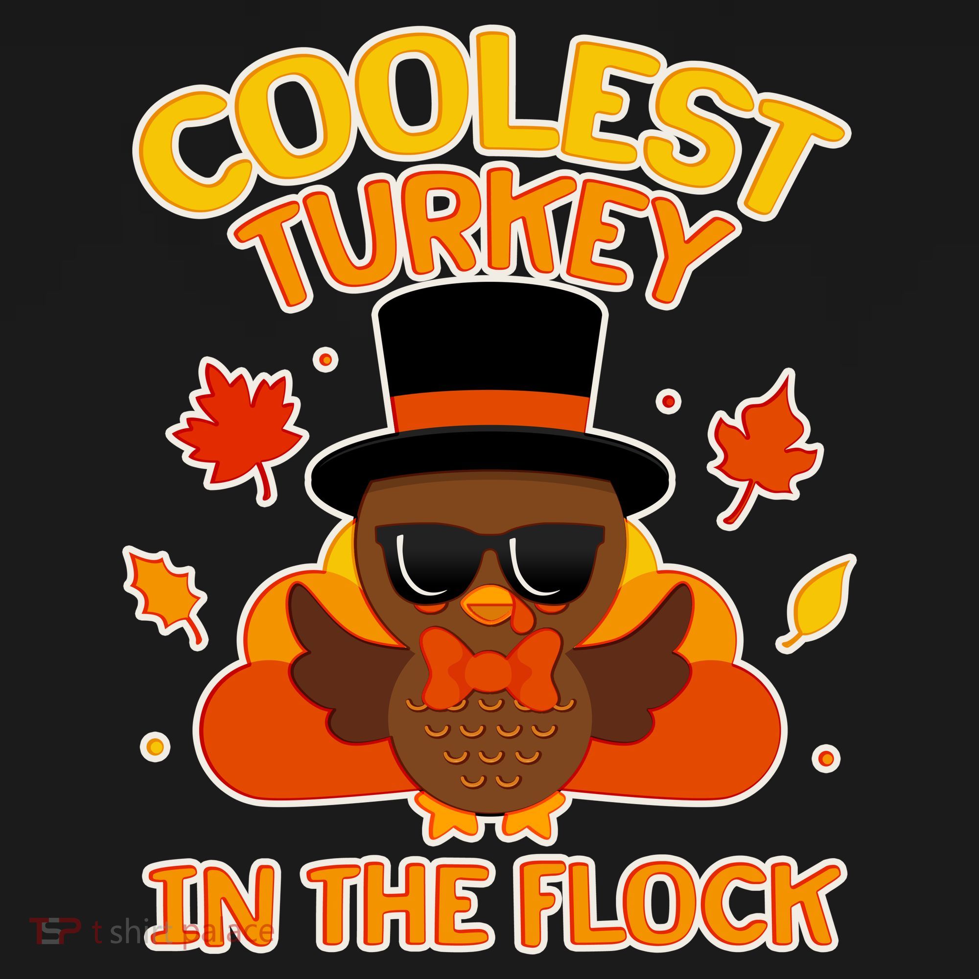 Thanksgiving Cute Coolest Turkey In The Flock Tank Top