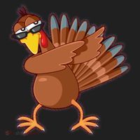 Thanksgiving Dabbing Turkey Beanie thumb 2