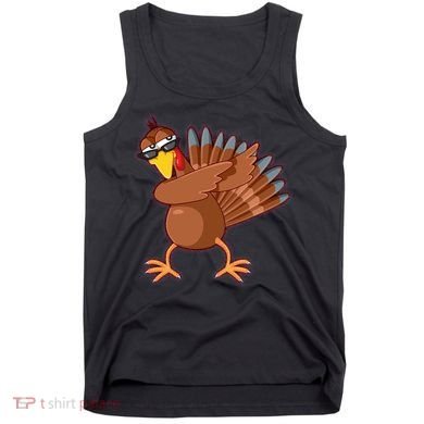 Thanksgiving Dabbing Turkey Tank Top