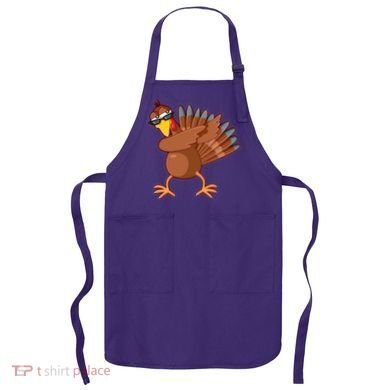 Thanksgiving Dabbing Turkey Apron