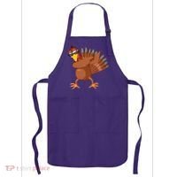 Thanksgiving Dabbing Turkey Apron thumb 0
