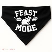Thanksgiving Feast Mode USA-Made Doggie Bandana thumb 0