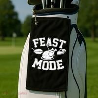 Thanksgiving Feast Mode Golf Towel thumb 2