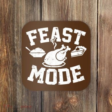 Thanksgiving Feast Mode Coaster