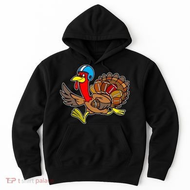 Thanksgiving Football Turkey Hoodie