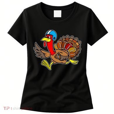 Thanksgiving Football Turkey Women's T-Shirt