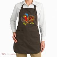 Thanksgiving Football Turkey Apron thumb 2