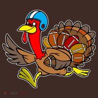 Thanksgiving Football Turkey Apron thumb 3