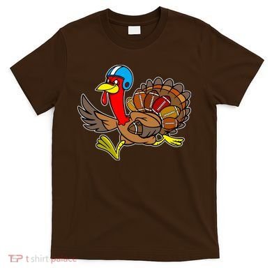 Thanksgiving Football Turkey T-Shirt