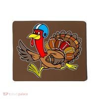 Thanksgiving Football Turkey Mousepad thumb 0