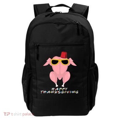 Thanksgiving Friends Funny Turkey Head Backpack