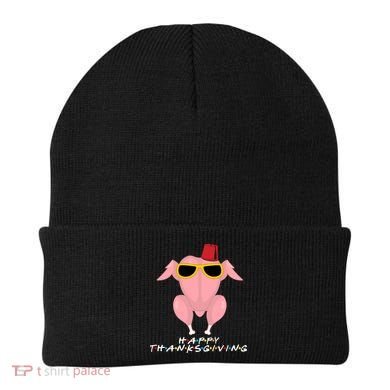 Thanksgiving Friends Funny Turkey Head Beanie