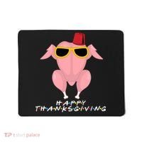 Thanksgiving Friends Funny Turkey Head Mousepad thumb 0