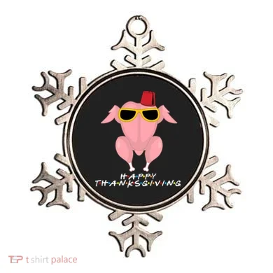 Thanksgiving Friends Funny Turkey Head Ornament
