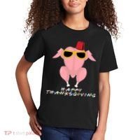 Thanksgiving Friends Funny Turkey Head Kids T-Shirt thumb 2