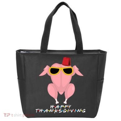 Thanksgiving Friends Funny Turkey Head Tote Bag
