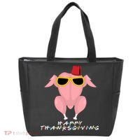 Thanksgiving Friends Funny Turkey Head Tote Bag thumb 0