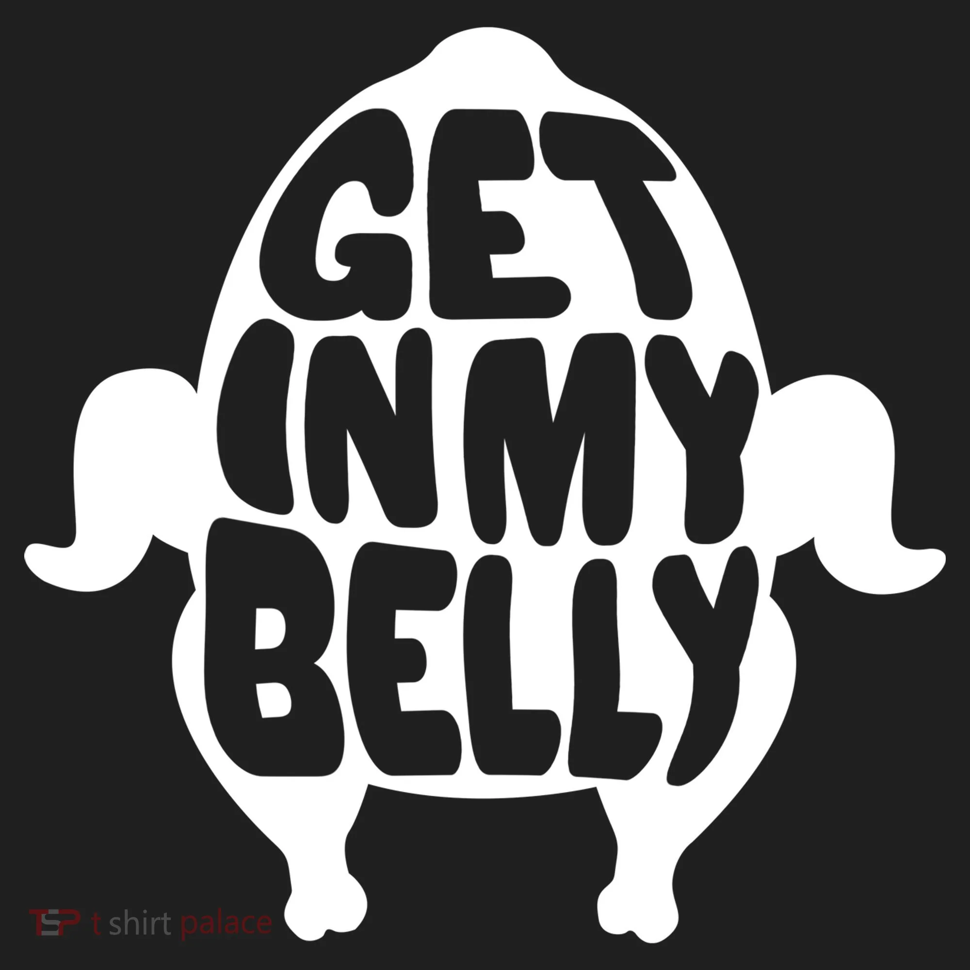 Thanksgiving Get In My Belly Women's Sweatshirt