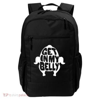 Thanksgiving Get In My Belly Backpack