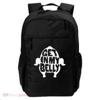 Thanksgiving Get In My Belly Backpack thumb 0