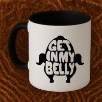 Thanksgiving Get In My Belly Coffee Mug thumb 2