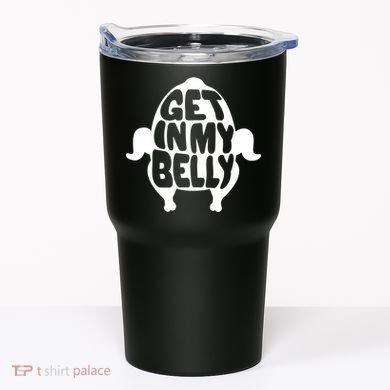 Thanksgiving Get In My Belly Tumbler