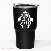 Thanksgiving Get In My Belly Tumbler thumb 0