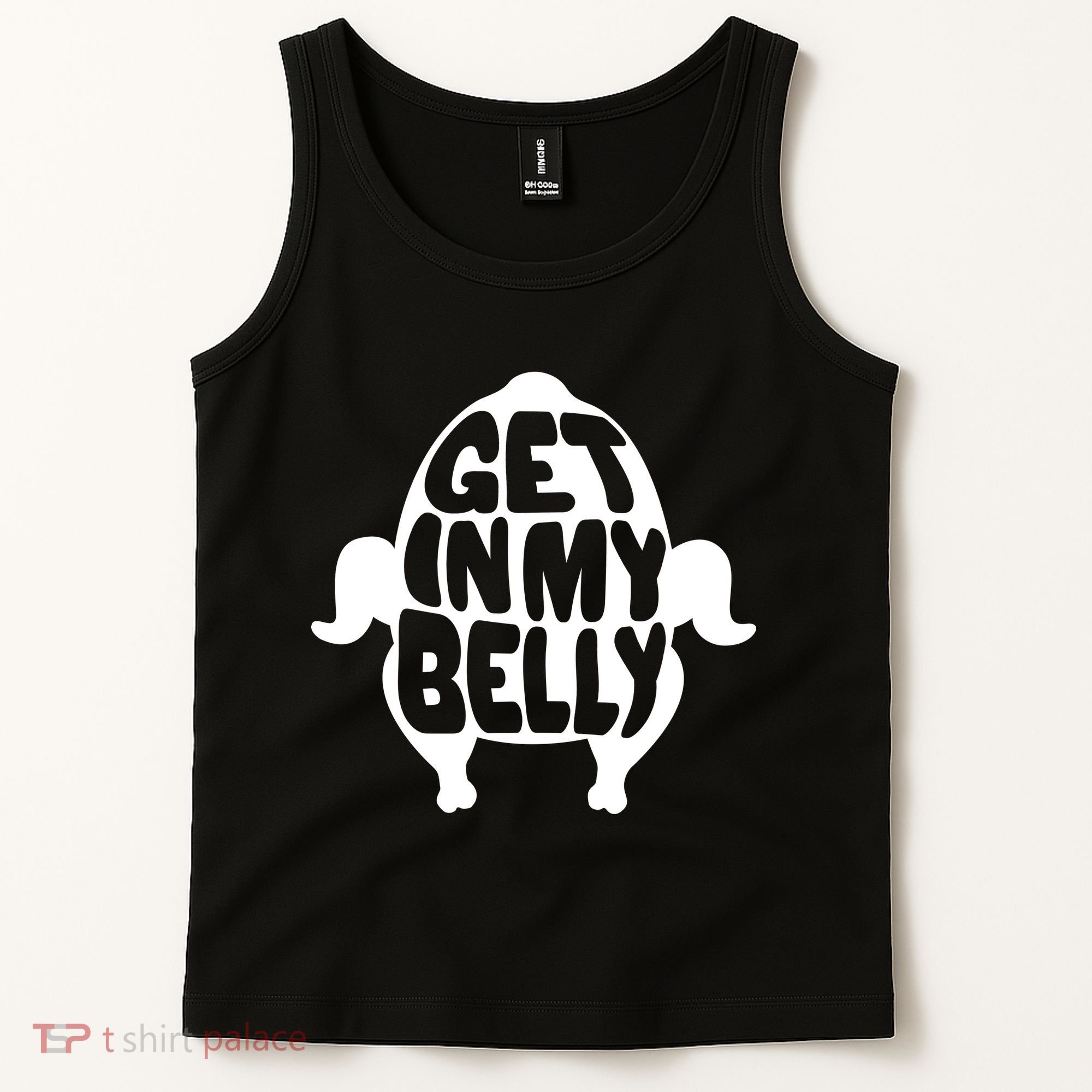 Thanksgiving Get In My Belly Tank Top