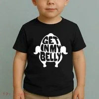 Thanksgiving Get In My Belly Toddler T-Shirt thumb 2