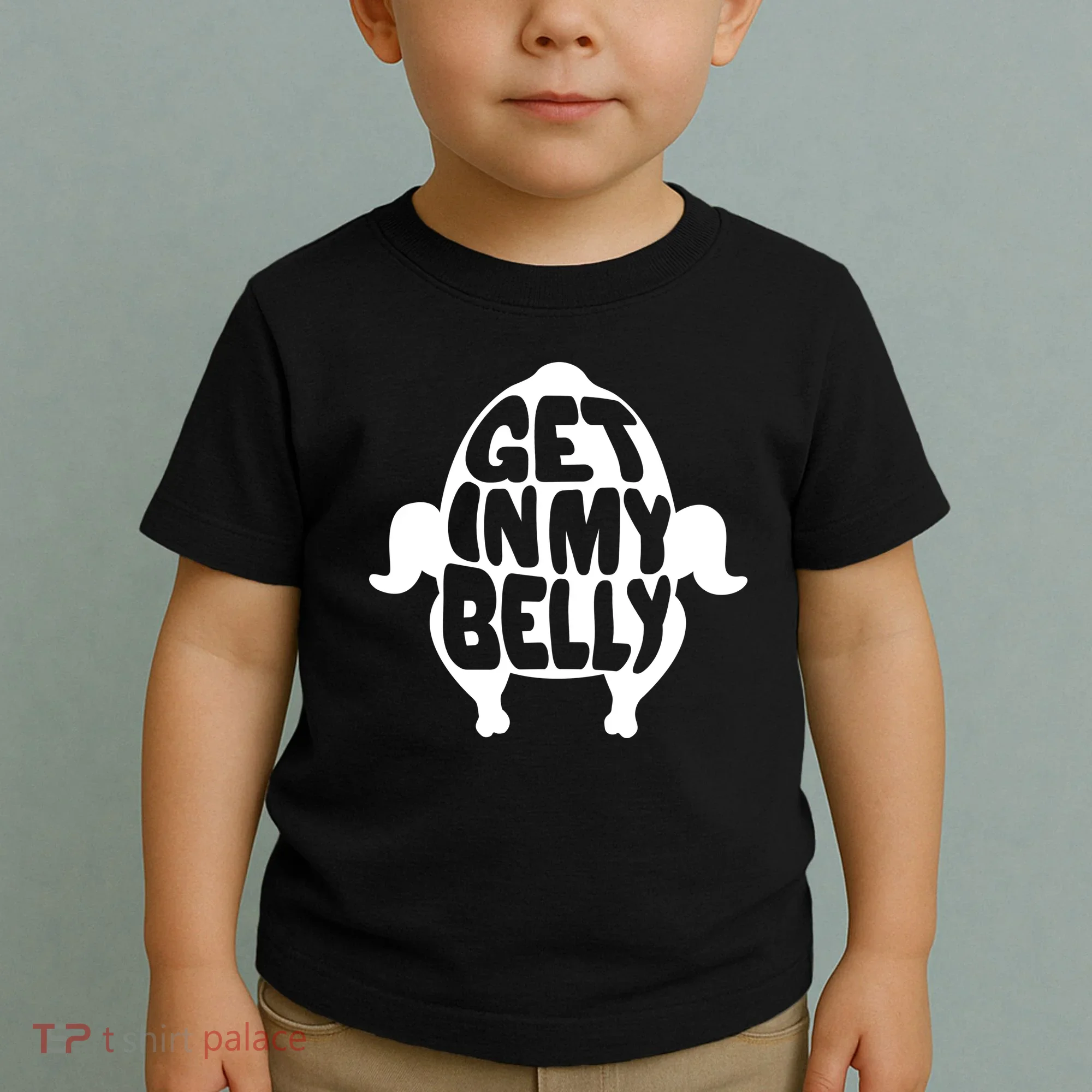 Thanksgiving Get In My Belly Toddler T-Shirt