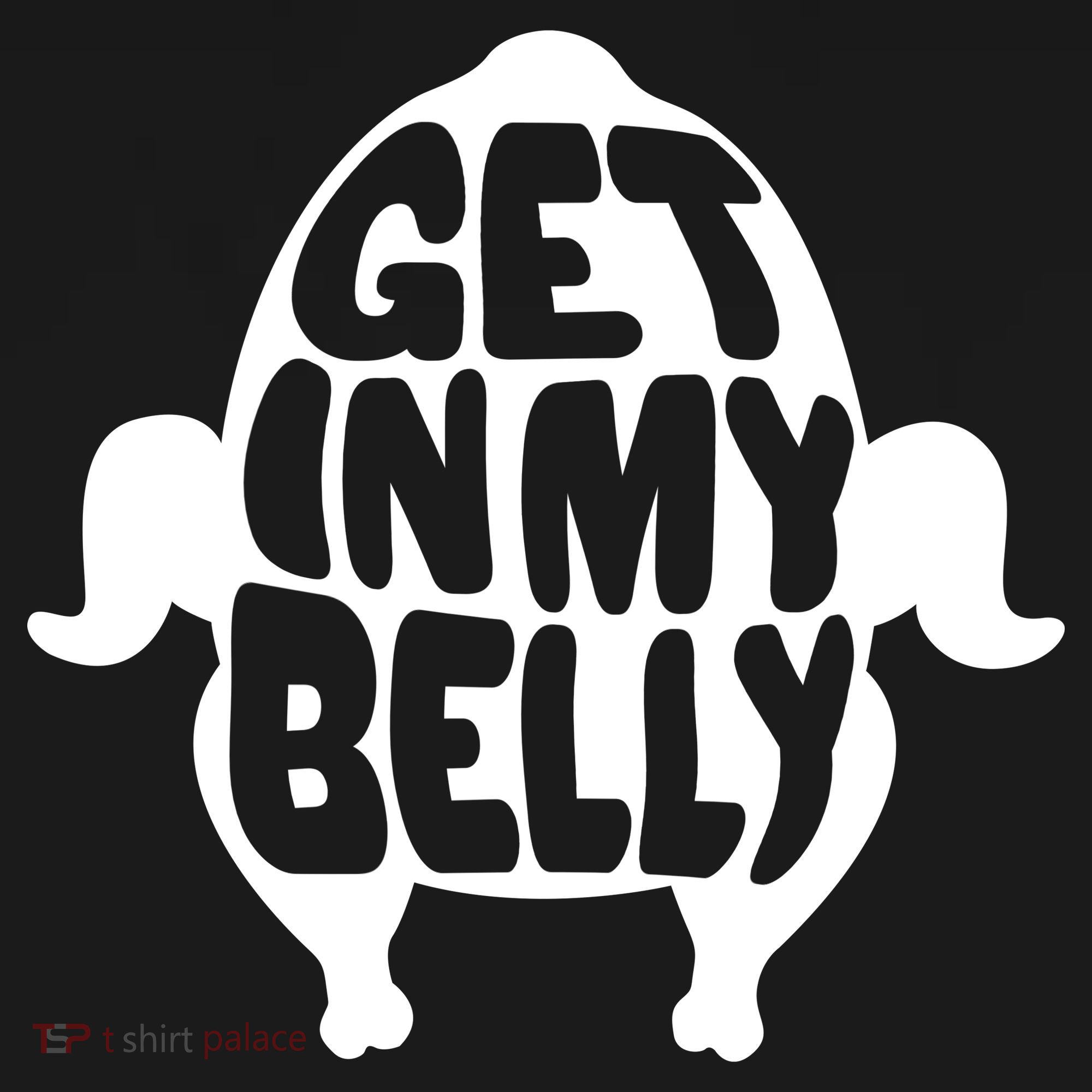 Thanksgiving Get In My Belly Visor