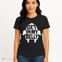 Thanksgiving Get In My Belly Women's T-Shirt thumb 4